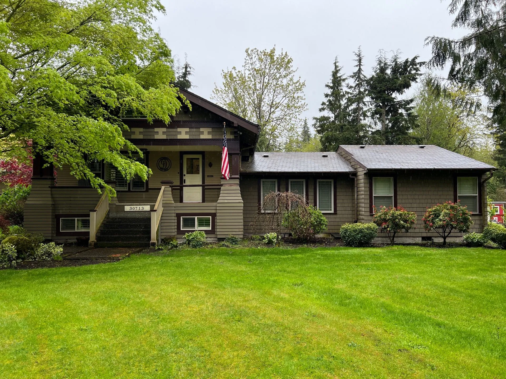 Before-and-after roof project