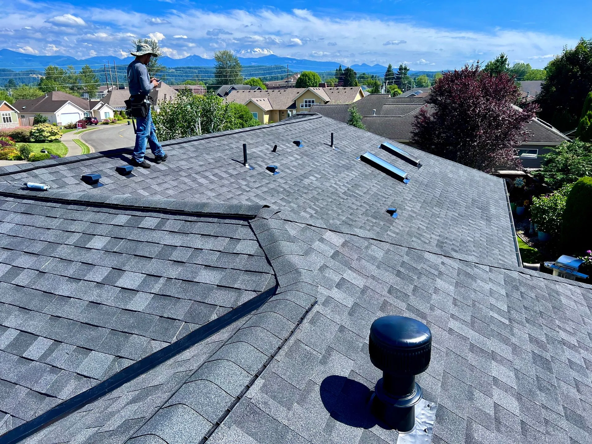 IKO roof install in Enumclaw